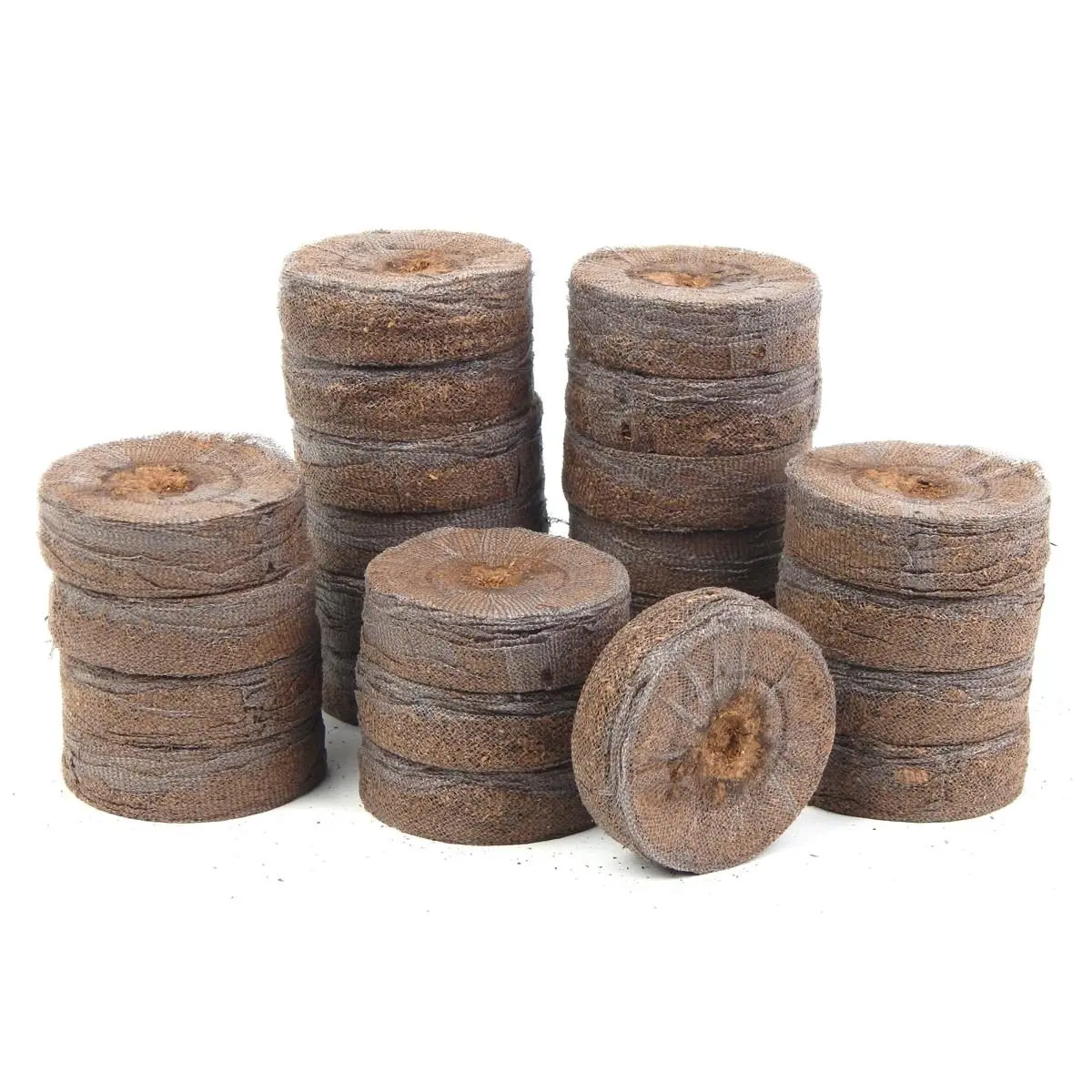 212 MAIN Wilmer Worm 50mm Peat Moss Seed Starting Pellets (24 Pack), Expandable Garden Soil Pellets for Plant Germination
