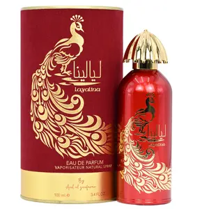 Ard Al Zaafaran Layalina Unisex EDP Perfume Spray, 3.4 fl oz, New in Box, Infused with Lavender, Moss, Musk, Mandarin, Amber Vanilla, Aromatic Citrusy & Soft Floral Fragrance