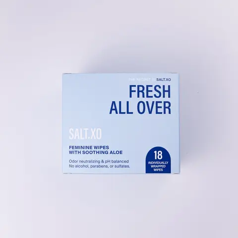 Salt.Xo Fresh All Over Feminine Aloe Wipes