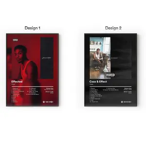 [Sale Up To 40%] [Unframe] Cozz Album Posters, West Coast Hip Hop Wall Art, Lyrical Rap Music Aesthetic Decor, Modern Album Cover Artwork, Gift for Rap Fans