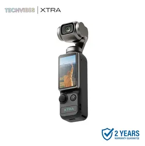 Xtra Muse Vlogging Camera with 1'' CMOS 4K/120fps Videos 3-Axis Gimbal Stabilizer Fast Focusing Face/Object Tracking Portable Handycam Camcorder