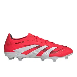 adidas Mens Predator Pro Firm Ground Soccer Cleats  - Red