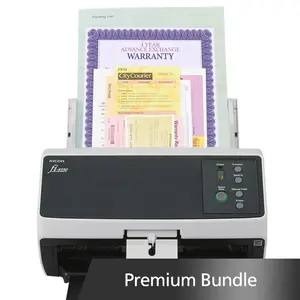 Ricoh fi-8150 Premium Bundle Scanner with 5-Year Advance Exchange Warranty