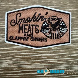 Smokin' Meats Iron-On Patch