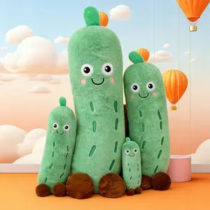 New Fun Cucumber Pillow Plush Toy Doll Creative Simulation Cucumber Doll Children's Soothing Toy