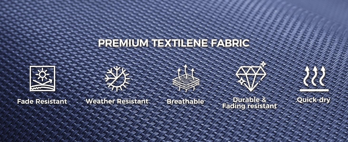 【Outdoor recliner On sale】HOMSHADE Outdoor Folding Chaise Lounge Set - Lounge Chair with 5-Level Adjustable Backrest, 2-Level Footrest&Removable Pillow, Chaise Lounge Outdoor with Side Pocket,for Poolside, Lawn Easy