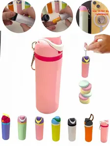20pcs/10pcs Fruit Cup Shape Bag Charm Pendants – Cute Mini Water Bottle Keychain, Novelty Bag Decoration & Bag Chain Charms for Backpack Purse, Ideal for Fun Style Lovers & Daily Casual Look