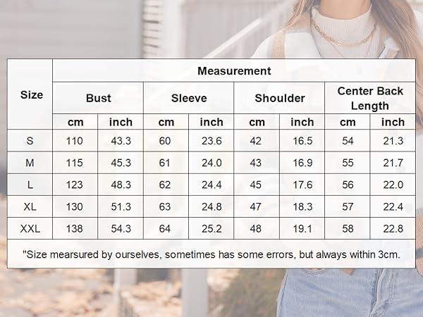 Women's Cropped Flannels Plaid Jacket Fall  Shirt Coat Button Casual collar basic jackets Halloween