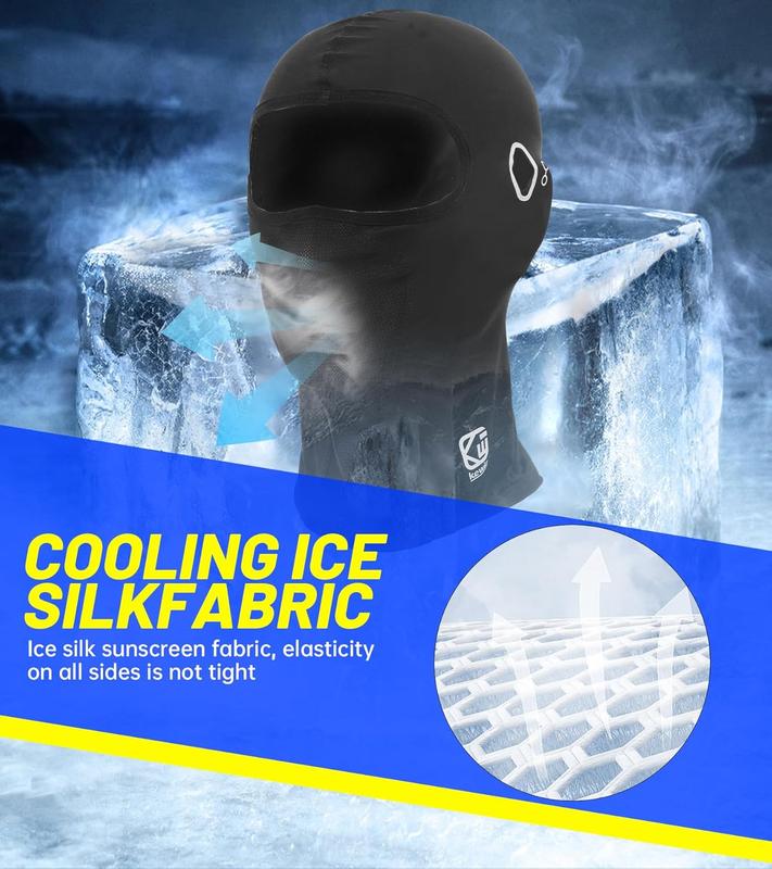 Balaclavas Mask 2 count with Glasses Holes for Men Women, Shiesty , Summer Cooling Gaiter Ice Silk UV Protection Lightweight for Cycling Ski Work Balaclavas Mask 2 count with Glasses Holes for Men Women, Shiesty , Summer Cooling Gaiter Ice Silk UV Protection Lightweight for Cycling Ski Work