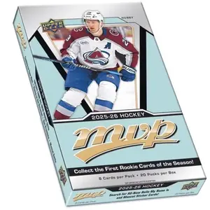 2 PACKS - 2025/26 Upper Deck Hockey MVP Hobby Packs