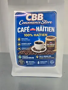 Cafe Ayisien, Haitian ground coffe, 100% natural from haiti, 8oz