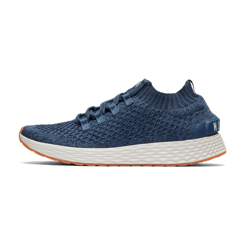 NOBULL Men's Allday Knit Shoe in Shadow Navy - Everyday Walking Sneaker, Comfortable Slip-On Shoe, Casual Trainer