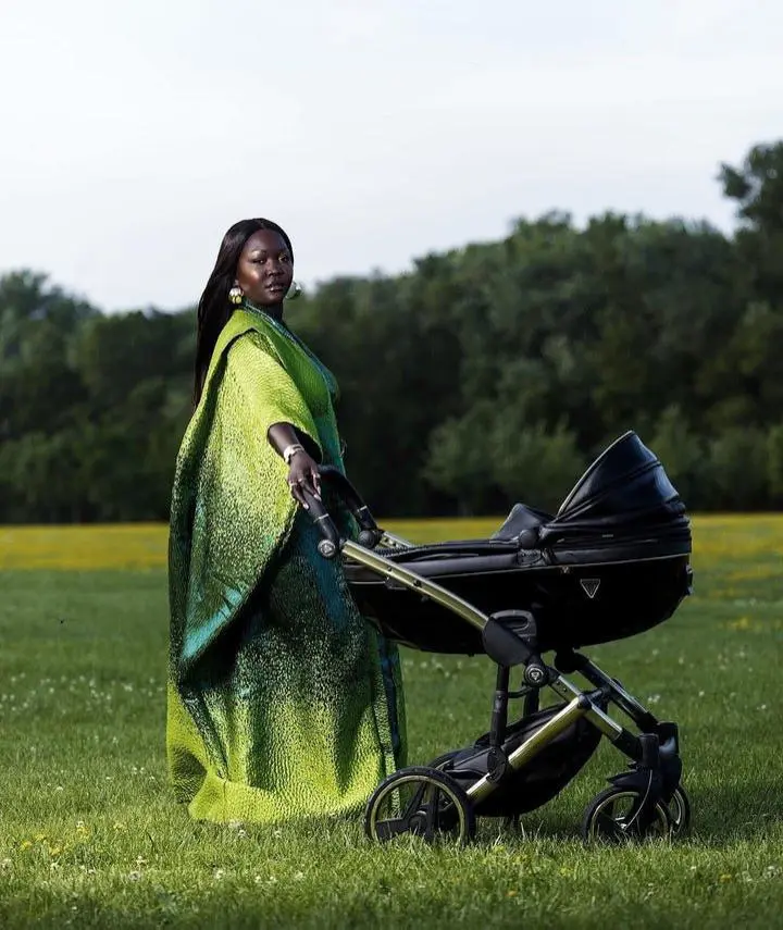 Luxury rich aunty bubu gown