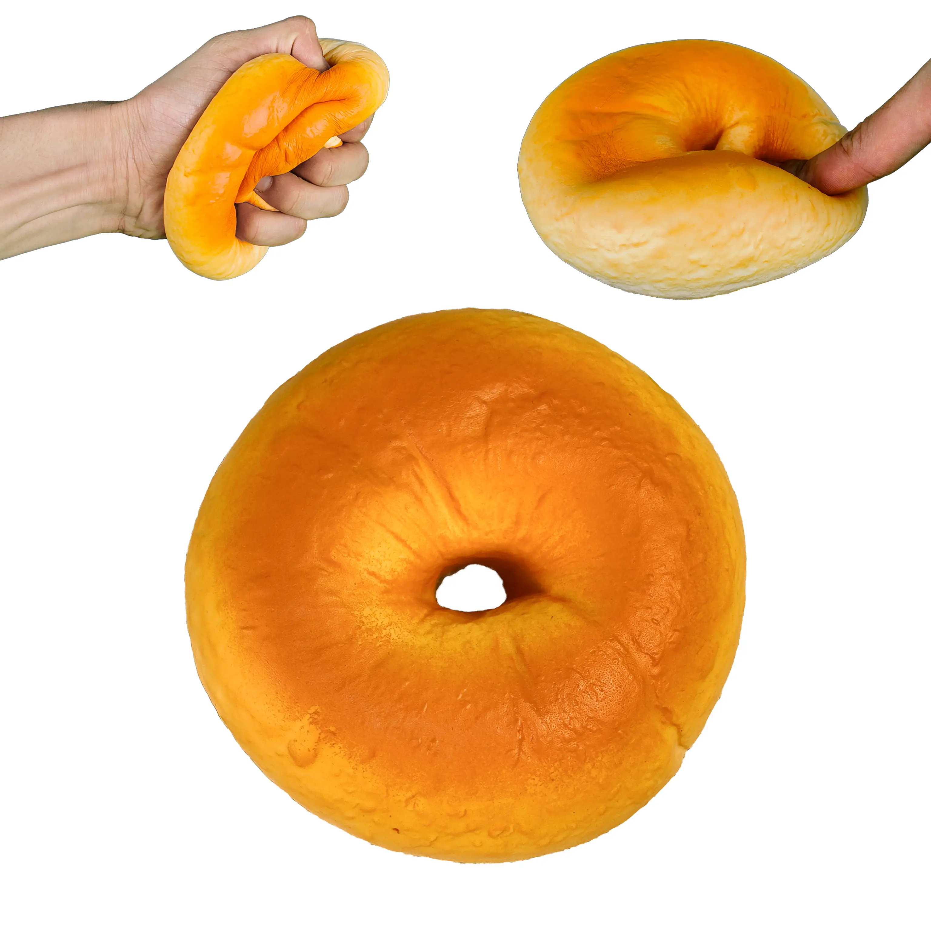 top trendz squishy Squishy Collection Braided Brioche Bread Scented Stress Relief Toy with Sticky Wet Soft Slow Bouncing Treats for Tactile Fun Perfect Stress-Relief Toy &Party Filler, Ideal Holiday Gift, Stress RelievingAccessory autism kid