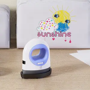 Mini C with safe base Mini Heat Press Machine,Portable Iron Press Machine Small Heat Press for T Shirts, Hats, Heating Transfer Projects transfer project