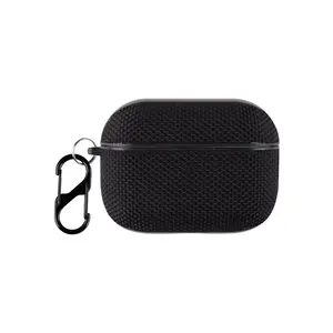 Protective Case for AirPods Pro 3rd, Fiber Texture Style, Comfortable Feel with Hook, Effective Anti-Loss Protection, Grip