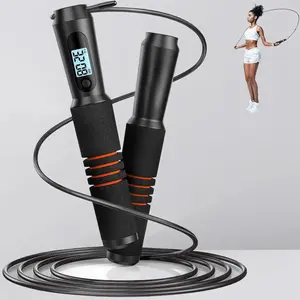 Smart Jump Rope – APP Data Storage, Tracking & Analysis, Tangle-Free Design with Counter, Adjustable Workout Rope for Men & Women – Ideal for CrossFit, Gym & MMA