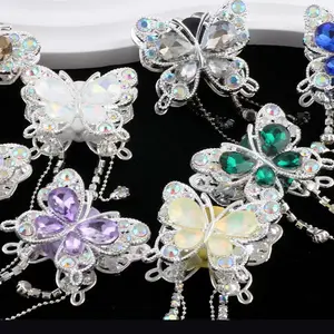 New Hot-Selling Through-Hole Alloy Heavy-Duty Beaded Jewelry Accessories for Mobile Phone Chains DIY Pearl Pendants Christmas Gifts
