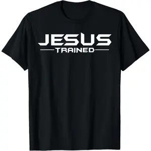 Jesus Trained Classic Wrestling Wrestler Wrestle, Christian2 T-Shirt