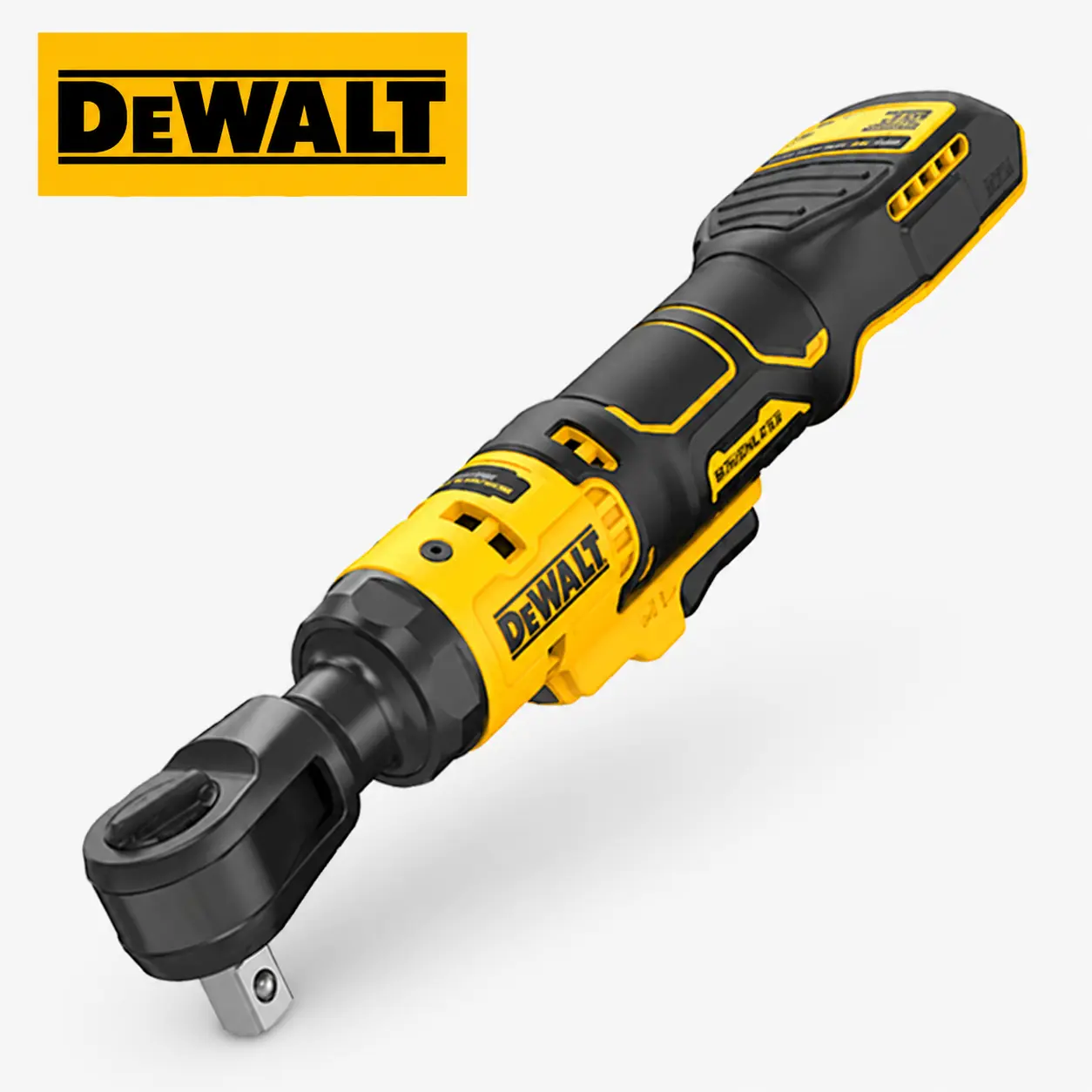 DEWALT DCF512 20V MAX Brushless Ratchet Wrench 1/2" Drive, High Torque Cordless Power Tool With LED Work Light, Compact Design For Car Repair, Engine Maintenance, Workshop Jobs And Tight Space Fastening diy use nm