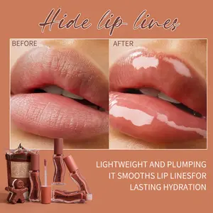 OLIBOLLA Glow Reviver Lip Gloss – High-Shine, Hydrating, Buildable Color – For Daily & Travel