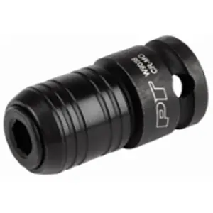 212 MAIN 0.37x0.25 in. Hex Impact Socket Adapter, High Torque Tool with Quick Change & Positive Lock for Cycling & Outdoor Recreation