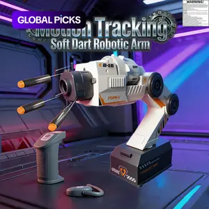 Cool Inductive Robot Arm, Soft Dart Robotic Arm, Motion-Tracked Blaster, Motion Control Toy Machine, Rechargeable with Wearable Shoulder Mount & Remote Control Toys for Boys Children's Day / Christmas / Birthday Gifts for 8-12 #GLOBAL PICKS