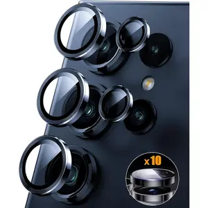 for  Galaxy S25 Ultra 5G 2025 Camera Lens Protector,  S 25 Ultra 9H Tempered Glass Camera Protector,[Ultra ] [Anti Scratch] Camera Cover for Galaxy S25 Ultra,Blue