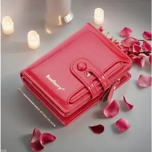 Trendy Ins-Style RFID Blocking Wallet | 2-in-1 Waxed Leather Slim Card Coin Pouch | Must-Have On-the-Go Accessory for Students Daily Commute