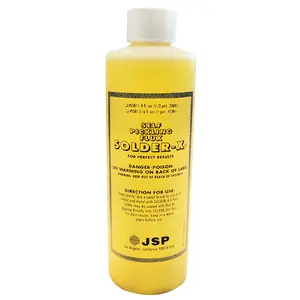 JSP SOLDER-X Self-Pickling Flux 8 oz Professional Jewelry Soldering for Gold Silver & Platinum High-Temperature Metals