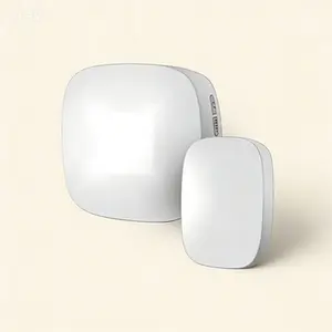 Waterproof Wireless Doorbell Chime Kit with 36 Melodies, Adjustable Volume and LED Flash, 1000ft Range, Easy Installation for Home Office Gate, 1 Receiver and 1 Push Button Included