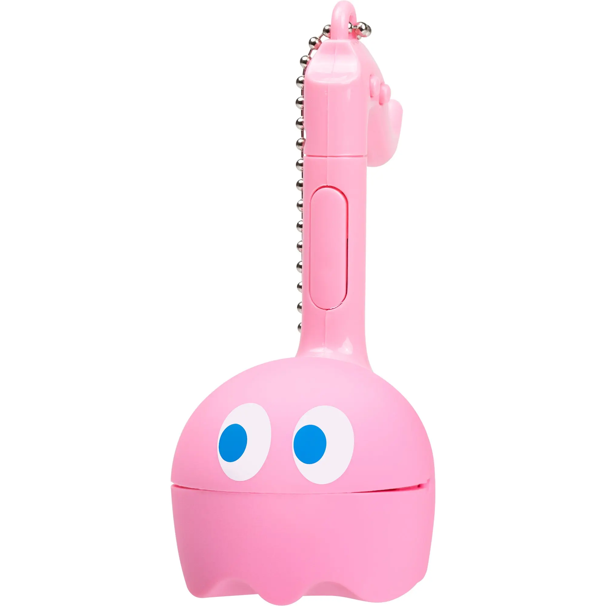Otamatone Melody PAC-MAN [Pinky] Portable Mini Size Keychain with 11 Pre-Programmed Songs - Musical Electronic Toy from Japan by Maywa Denki