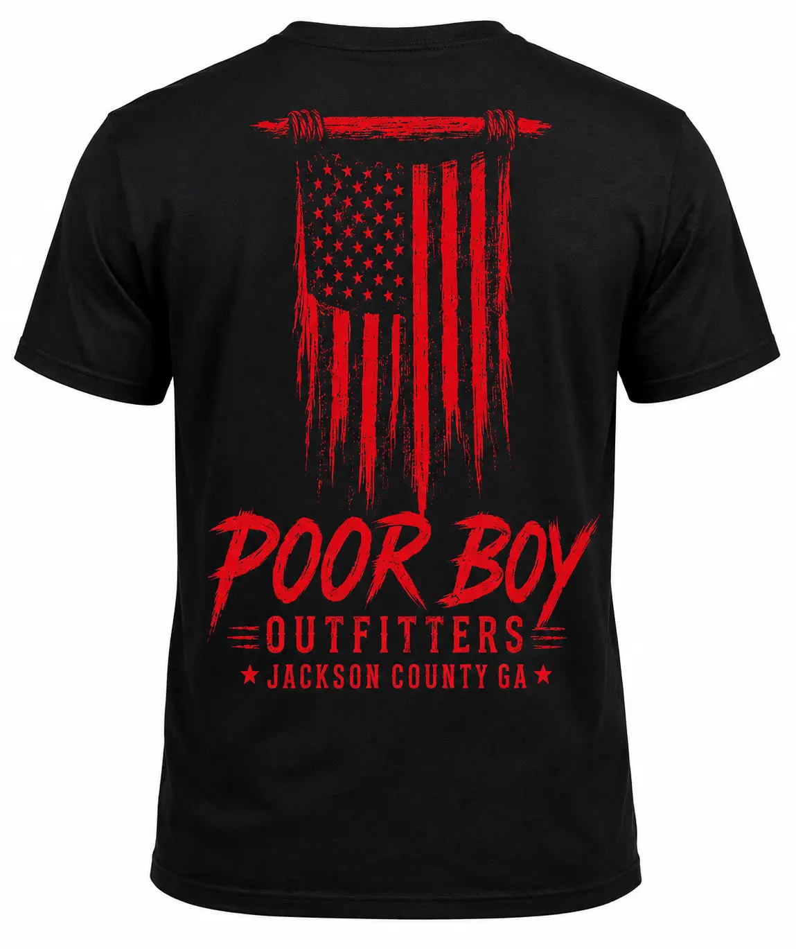 Men's Short-Sleeve Gildan PBO Poor Boy Outfitters American Hunting T-Shirt