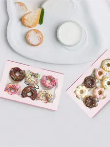 1pcs/10pcs/20pcs Pink Window Bakery Boxes, Suitable For Cookies, Strawberry Chocolates, Disposable Dessert Packaging Boxes For Parties And Gifts，needoh，nutrition geeks