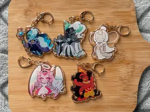 Virtue Cookie Acrylic Keychains