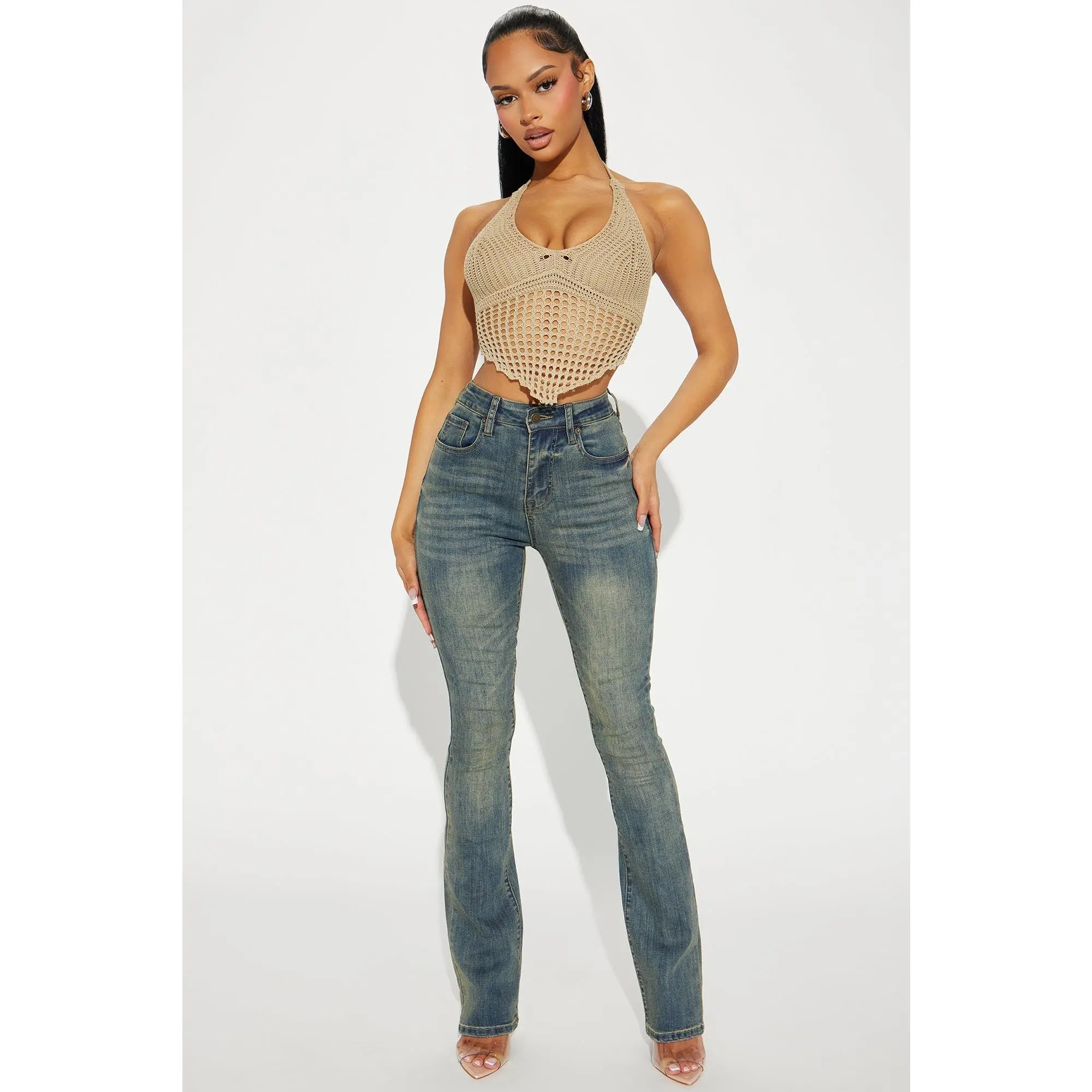 Vera Sculpting Stretch Bootcut Jeans - Medium Wash