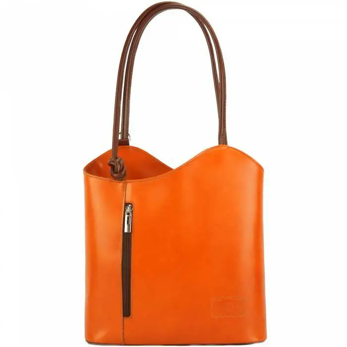 Madison Italian Leather Shoulder Bag & Backpack — Assorted Styles