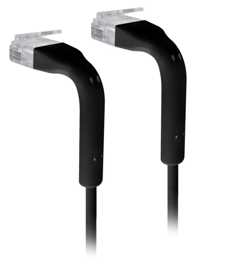 Ubiquiti U-CABLEPATCH3MRJ45BK Ethernet Patch Cable - 3m, RJ45 Connector, Black Ethernet Cable