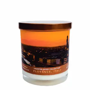 Florence, Italy Sunset Candle 9 oz.