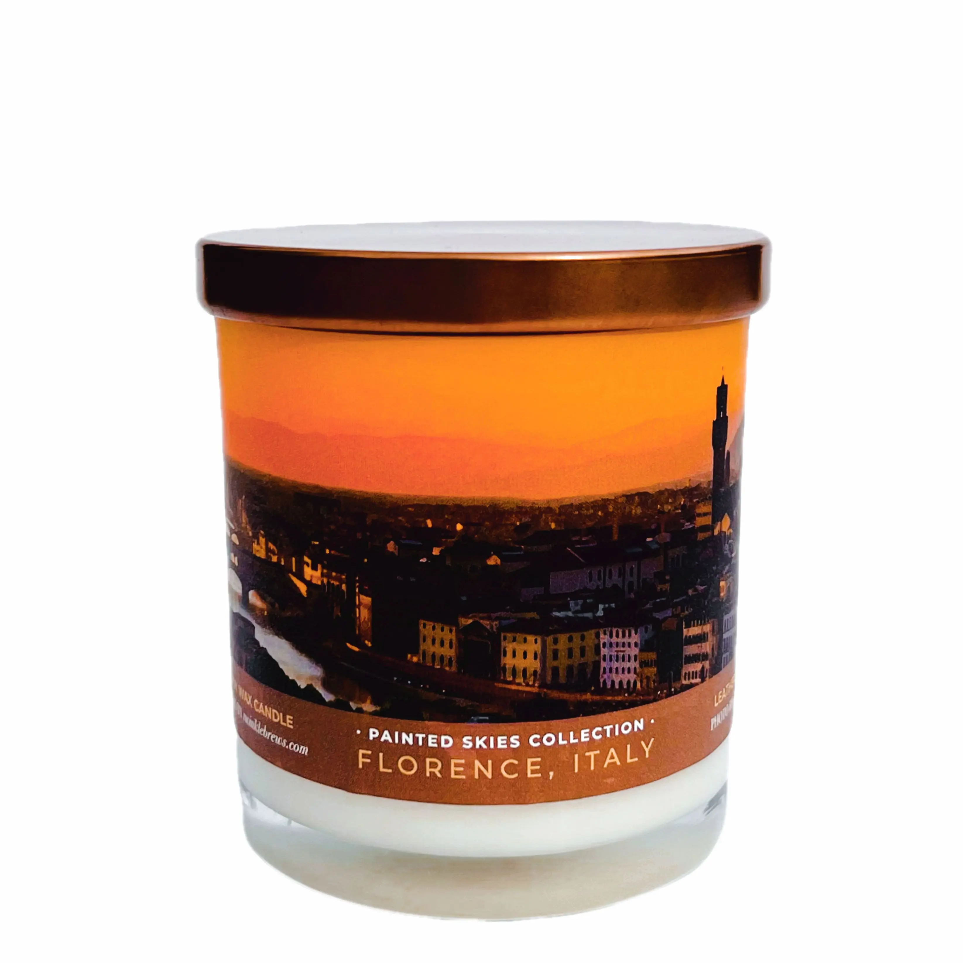 Florence, Italy Sunset Candle 9 oz.