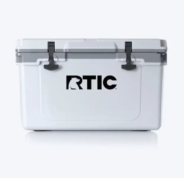 RTIC Outdoors Ultra-Light White 32 Quart(s) Hard Insulated Chest cooler with Drainage Spout, Picnic Cooler