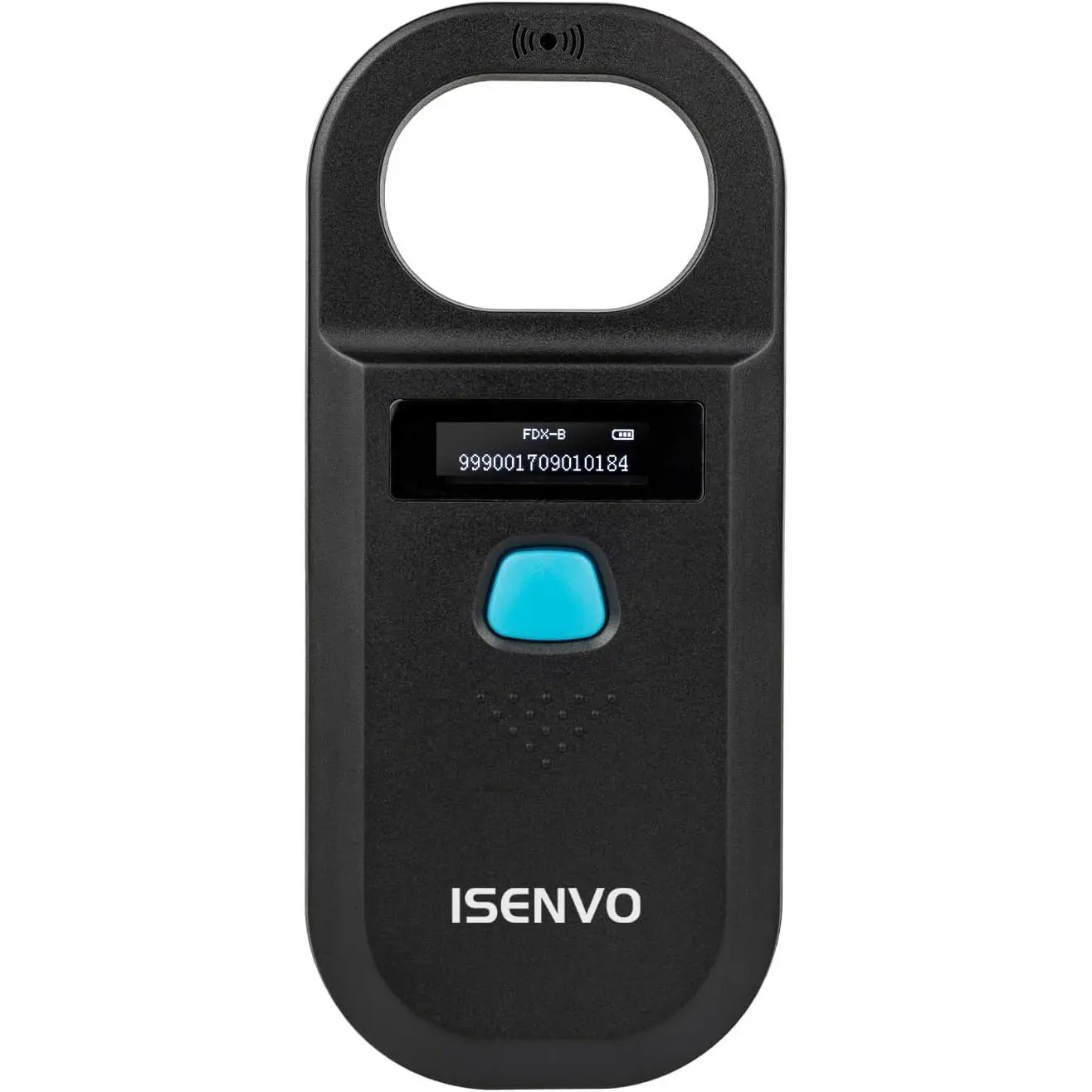Rechargeable RFID Pet Microchip Scanner - 134.2kHz, 125kHz, 15-Digit EMID Reader for Dogs, Cats (Model 190A), 134.2Khz 125Khz 15 Digits
