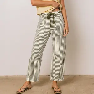 Stripe Barrel Jeans High Rise Barrel Fit Effortless Everyday All Seasons Comfortable Stylish High Rise Design Barrel Fit All Seasons Wear