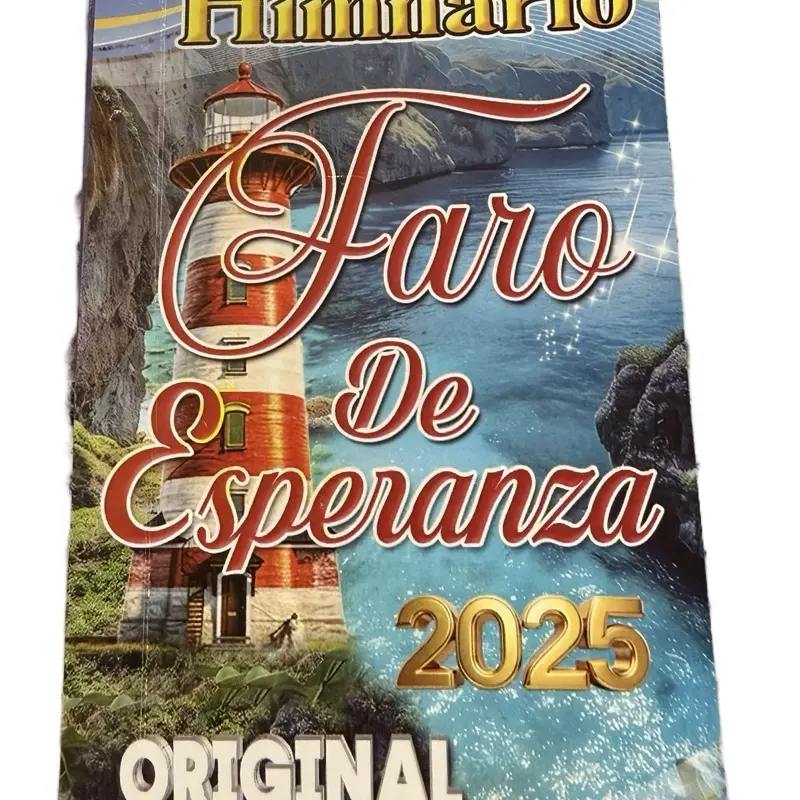 Himnario Faro de Esperanza 2025 Christian Hymnal Spanish Edition Original with More than 400 Praise Songs Lyrics for Spiritual Guidance