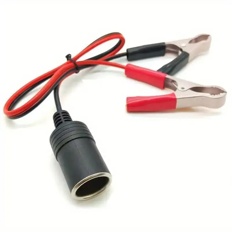 30cm Pure Copper Car Battery Start Cable Kit, 16awg High Power Power Line, Heat Resistant and Cold Resistant, for Cars Suvs Motorcycles