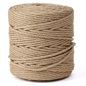 Jute Twine,656  1/4 inch  Twine Rope for  Wrapping Craft  Garden Christmas  Arts Decoration Packing String  Decor