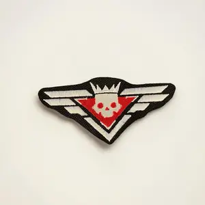 Helldivers Thorn Embroidered Patch, 3.50" x 1.74" Custom Patches with Iron-On, Sew-On & Hook Backing, Custom Crafted for Sewing Accessories & Haberdashery