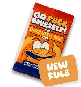 Go F*** Yourself Dumb Little Pack, Adult Card Game - Pair with Hilarious Party Game for 3-10 Players - Made Out of Spite