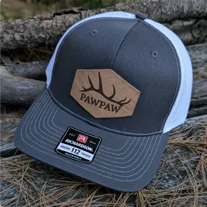 Personalized Elk Antler Snapback Hat for Pawpaw, Grandpa, Dad, etc. - Perfect Gift for Any Occasion