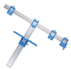 Adjustable Hole Positioning Locator for Drawer and Cabinet Handles, Easy to Use Drilling Guide for Precise Installation